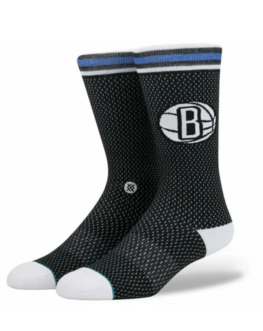 Brooklyn Nets Socks Stance Mens Medium 6-8.5 NBA Cover