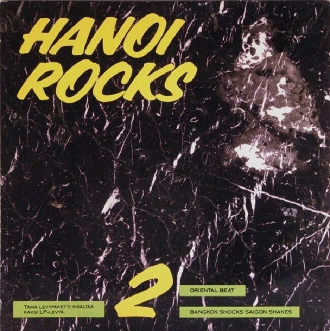 Hanoi Rocks Oriental Beat / Bangkok Shocks Saigon Shakes Double Finland Lp Foto 1 de 1