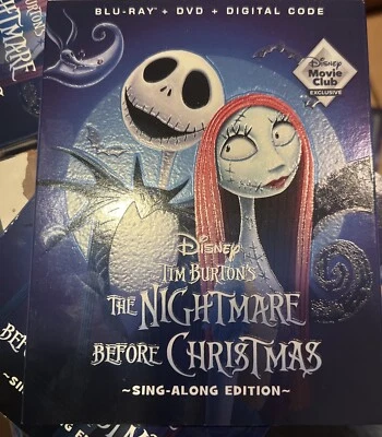 The Nightmare Before Christmas (Blu-ray/DVD, 2022, Includes Digital Copy) NEW - Image 1 of 2