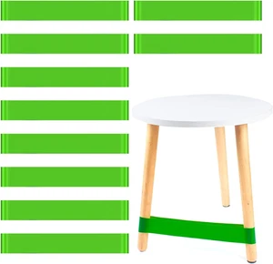 Bandas para sillas niños 10 piezas flexibles asientos muebles de aula bandas de goma verde - Imagen 1 de 12