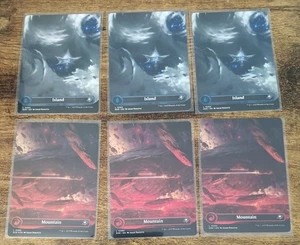 MTG Plains And Mountain Borderless Land Lot - Spiderman - FREE SHIPPING - Picture 1 of 2