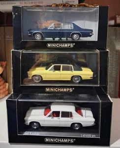 Minichamps 1/43 Lotto Opel Admiral Kapitan Diplomat 1969 - 1977 no Dinky Toys - Foto 1 di 3