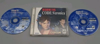 Resident Evil CODE: Veronica (Sega Dreamcast, 2000)  Cib Complete - Reg Card! - Image 1 of 4