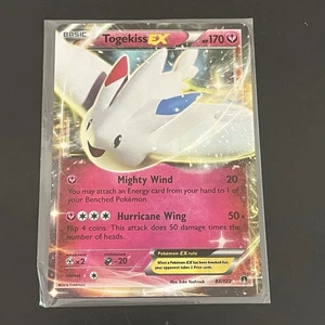 Pokemon Togekiss EX 83/122 BREAKpoint Ultra Raro Holo Casi Nuevo - Imagen 1 de 10