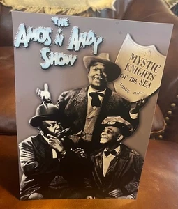 Amos & Andy Show "Mystic Knights of the Sea" Lodge Poster Repro Tabletop Standee - Picture 1 of 2
