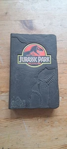 Vintage Jurassic Park VHS Tape 1992 Limited Edition Embossed Fossil Case - Picture 1 of 4