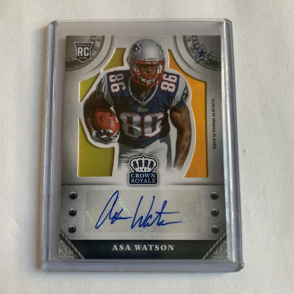 Asa Watson 2014 Panini Crown Royale #S-AW Rookie Signatures 24/49 - Image 1 of 2
