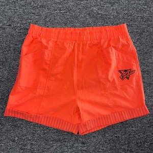 Vintage 90s South Breeze Swim Board Shorts Womens - Size L/XL Orange - Picture 1 of 7