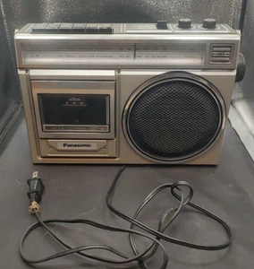 Reproductor de casete radio AM/FM Panasonic RX-1280 de colección boombox funcionando probado - Imagen 1 de 3