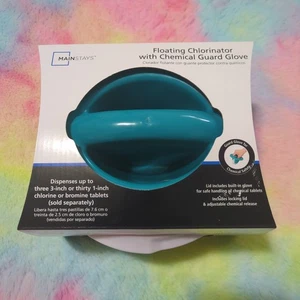 Mainstays Pool Collapsible Chemical Guard Chlorinator Floating Tablet Dispenser - Picture 1 of 6