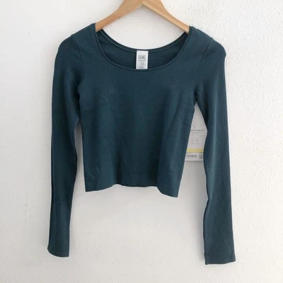 Nuevo con etiquetas Top corto Athleta Girl Rise Above Rib Talla XXL Foto 1 de 4