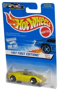 Hot Wheels 25th Anniversario 1997 Primo Edizioni 12/12 Lamborghini Countach - Foto 1 di 1