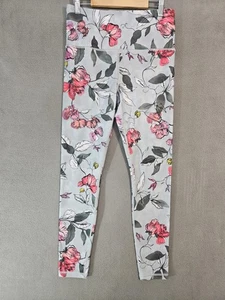 Athleta Elation enge Hose Medium grün Blumen Leggings sportliche Gesäßtasche - Bild 1 von 7