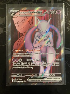 Team Rocket's Mewtwo ex 213/182 Sv10: Destined Rivals Holo - Picture 1 of 2