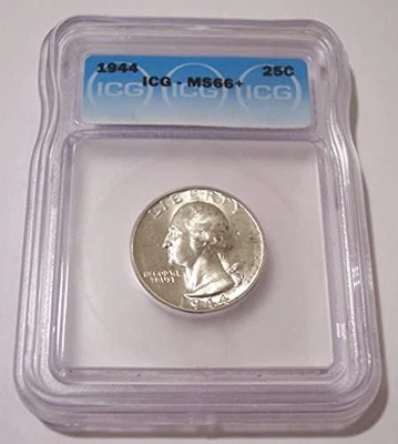 1944 Washington Quarter MS66+ ICG - Image 1 of 4