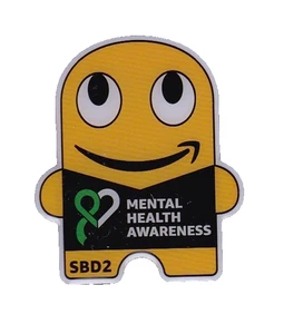 Amazon PECCY Mental Health Awareness (SBD2 - San Bernardino) Mitarbeiter Pin - Bild 1 von 1