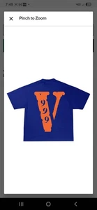 Vlone x Juice WRLD Legends Never Die 999 Men’s Medium Tee - Picture 1 of 3