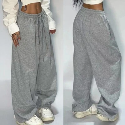 Fashion Meets Function Women's Summer and Fall Wide Leg Joggers for Daily Use - Image 1 of 4