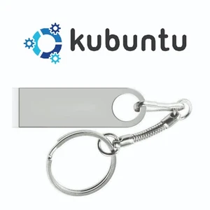 Kubuntu 24.04.1 LTS Linux Operating System Try Install Bootable USB - Picture 1 of 2