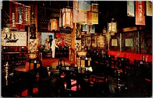 Postcard Illinois Sheraton-Chicago Hotel Kon-Tiki Ports Macao Dining Room - Picture 1 of 2