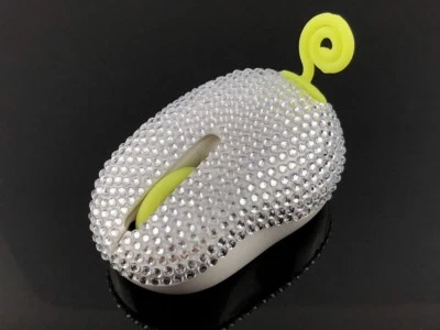 blingustyle Animal Chameleon design Crystal Optical 2.4GHz-Wireless PC Mouse  - Image 1 of 4