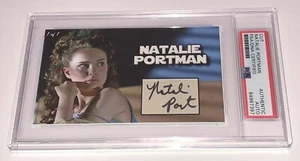 Natalie Portman Signed Autograph Card PSA/DNA Slabbed Star Wars Padme Amidala - Picture 1 of 2