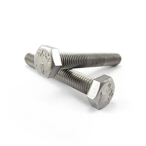 4mm M4 A2 ACERO INOXIDABLE JUEGO TORNILLOS CABEZA HEXAGONAL TOTALMENTE ROSCADA DIN 933 - Imagen 1 de 1