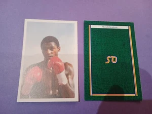Herol Bomber Graham Boxing Question of Sport Celebrity Game Card 1987 Rare - Picture 1 of 1