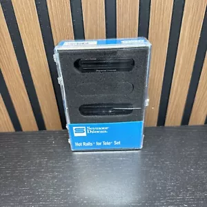 Seymour Duncan STHR-1 Hot Rails Tele Pickup Set - Nero - Foto 1 di 5