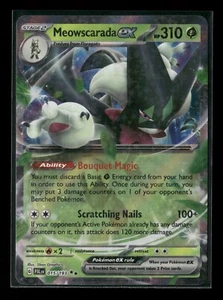 Meowscarada ex 015/193 Paldea Evolved DOUBLE RARE Holo Pokemon Card NM - Picture 1 of 2
