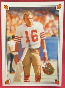 Joe Montana 1987 Topps Football Album Sticker #60 - Picture 1 of 1