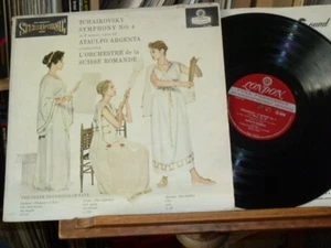 1958 ED1 LONDON CS-6048 LP Blue Back TCHAIKOVSKY SYM No4 ATAULFO ARGENTA OSR Ex - Picture 1 of 7