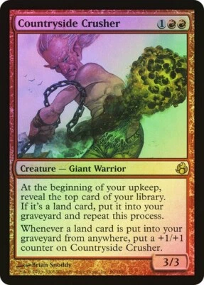 Morningtide  MTG   Foil  Countryside Crusher   Magic - Image 1 of 2
