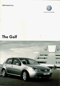 Volkswagen Golf Mk5 Hatchback 2005-2006 UK Market Brochure GTi GT Sport SE S - Picture 1 of 2