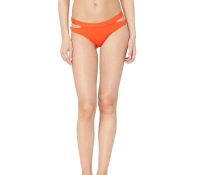 Pantalones de baño Seafolly Fastlane Active banda dividida hipster (Tangelo) 8 00536 Foto 1 de 2