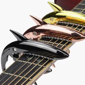 Haifischform Gitarre Capo Roman Legierung Tuner Musiksaiteninstrumente - Bild 1 von 11