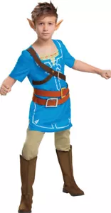 Child Link Breath Of The Wild Classic Costume - Disguise - Picture 1 of 1