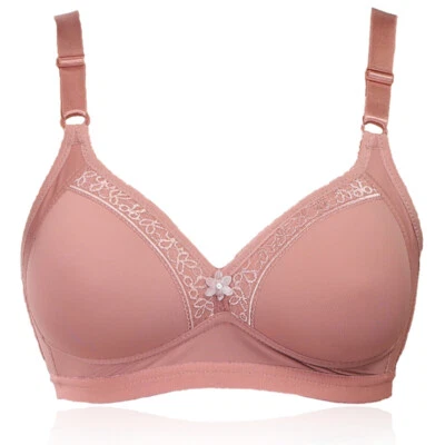 Womens Bra Wireless Brassiere Sexy Lingerie Light Padded Underwear Ladies Bras - Image 1 of 4