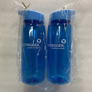 Lot of 2 Outrigger Guam Beach Resort Water Bottles (2) BPA Free Eco Friendly New - Picture 1 of 12