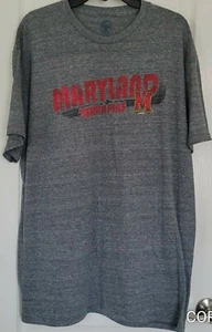 NEW MEN'S Maryland Terrapins Rivalry Threads T~SHIRT Size XL Short sleeve Gray - Picture 1 of 9