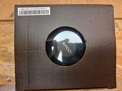 AMD CPU FAN  712-000052 REV.F - NEW! - Image 1 of 3