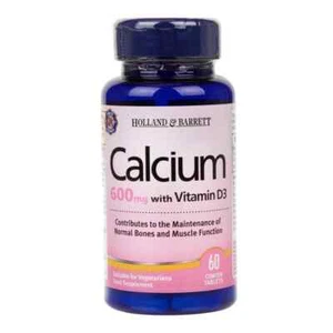 Holland & Barrett Calcium plus Vitamin D - 60 Tablets - Imagen 1 de 1