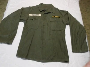 US Army Military Field Jacket ~ Vietnam Era ~ Men's ~ Authentic ~ Size = Medium - Bild 1 von 17