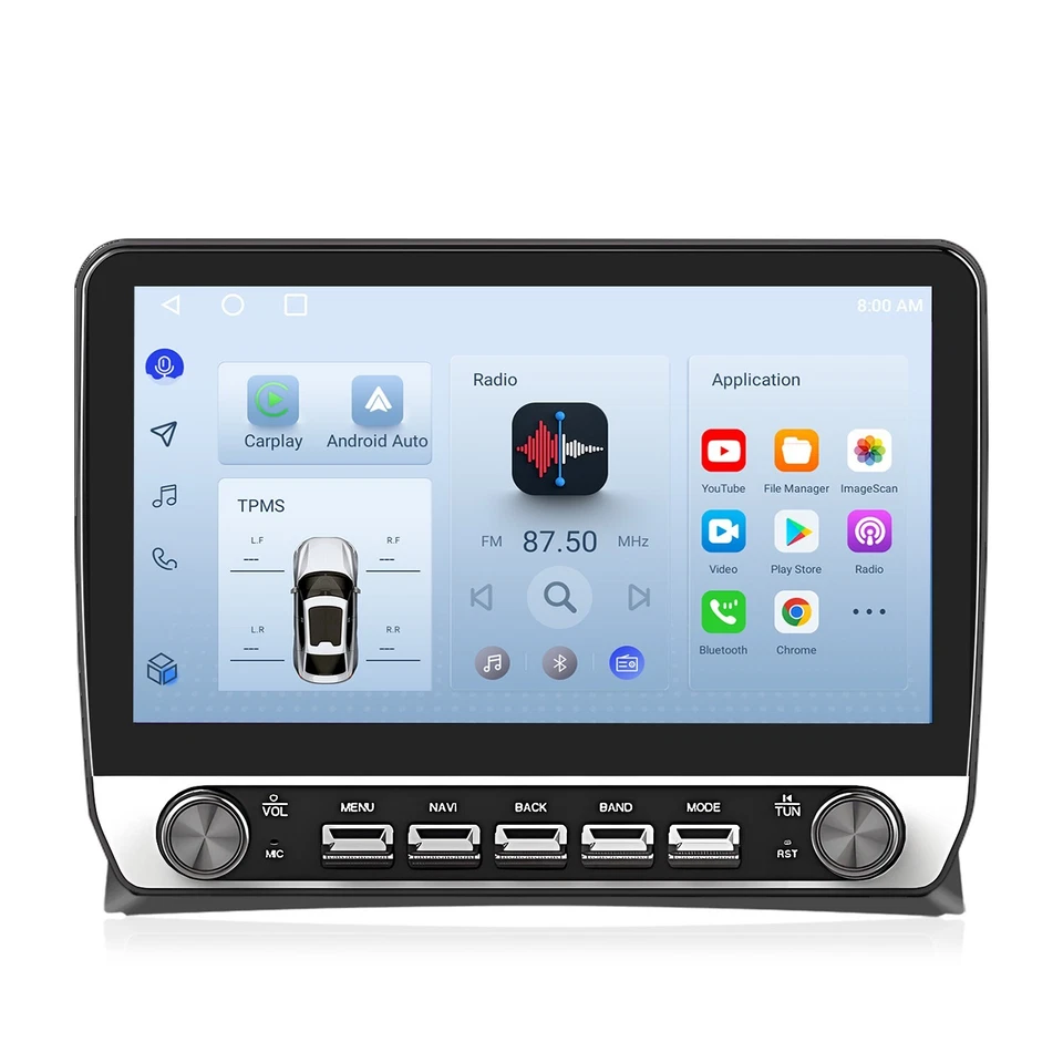 Autoradio 6+128GB für VW Multivan T5 2008-2015 Android Navi Carplay DAB+ - Bild 1 von 4