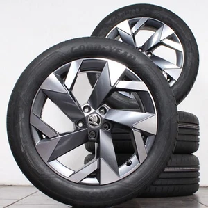 19 Zoll original Skoda Kodiaq II 57H601025A Alufelgen Sommerreifen Sommerräder - Bild 1 von 6