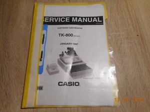 Registrierkasse TK-800 : Programmieranleitung englisch CASIO - Bild 1 von 3