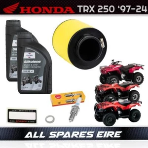 HONDA TRX 250 FOURTRAX RECON QUAD/ATV SERVICE KIT 1997-2025 INC FILTER PLUG OIL - Picture 1 of 7