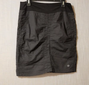 Nwt! Coco & Carmen Black Textured Crinkle Skirt Elastic Waist Womnes S/M #H79-23 - Picture 1 of 10