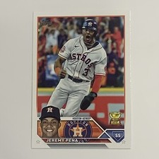 2023 Topps Series 2 Baseball Jeremy Pena Card #347 All Star Rookie Astros