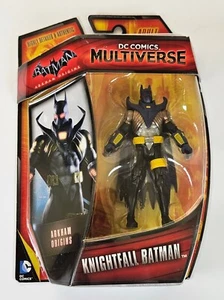 FIGURA DE ACCIÓN KNIGHTFALL BATMAN MULTIVERSO DC ARKHAM KINIGHT MOSC 4" MATTEL 2015 - Imagen 1 de 5
